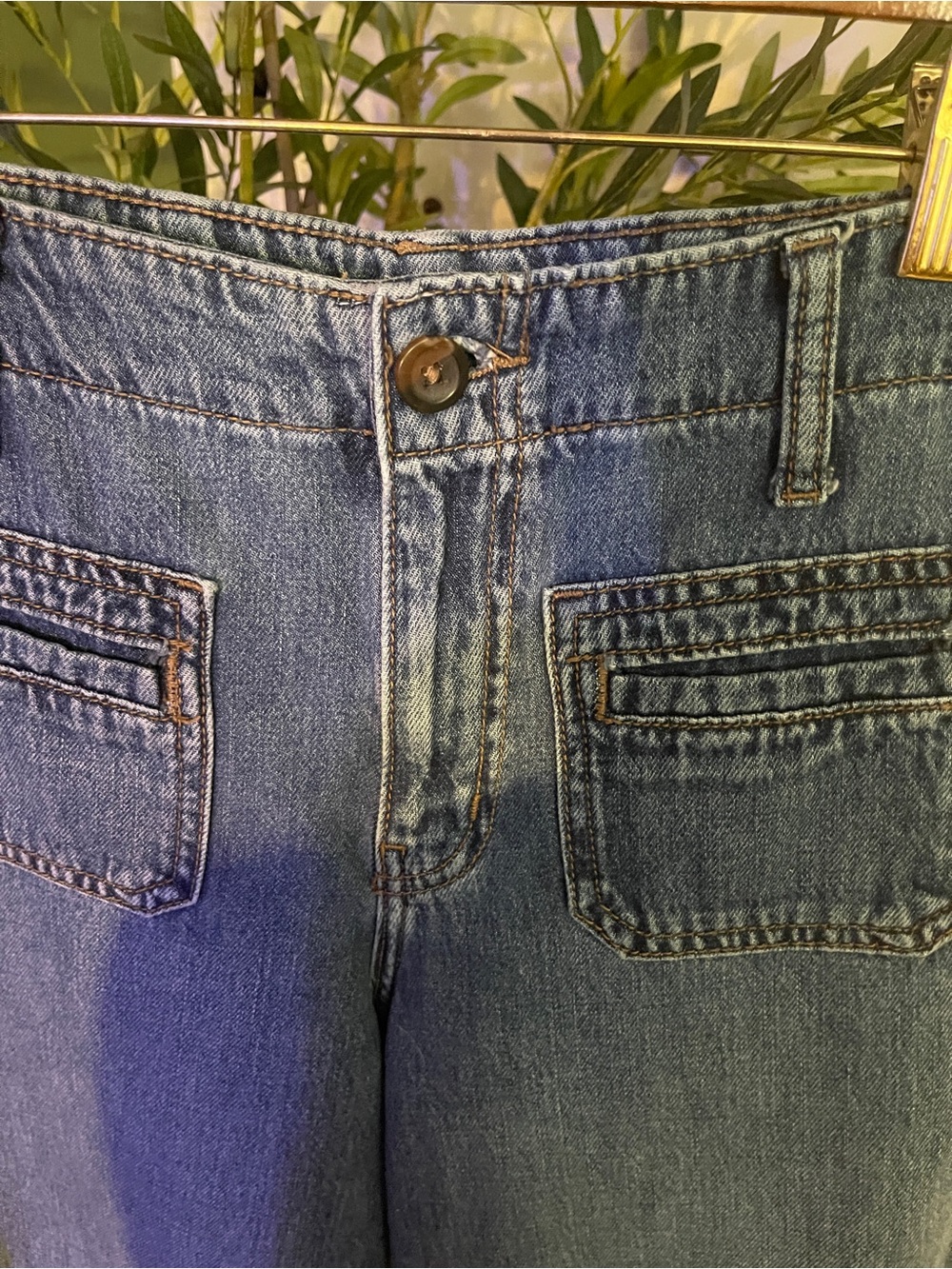 Old Navy Classic Mid-Blue High-Rise Jeans